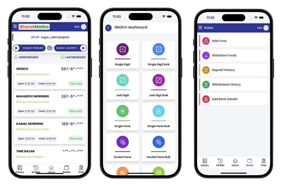 Bharat Matka application preview